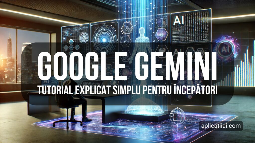Google Gemini română gratis tutorial instalare și utilizare