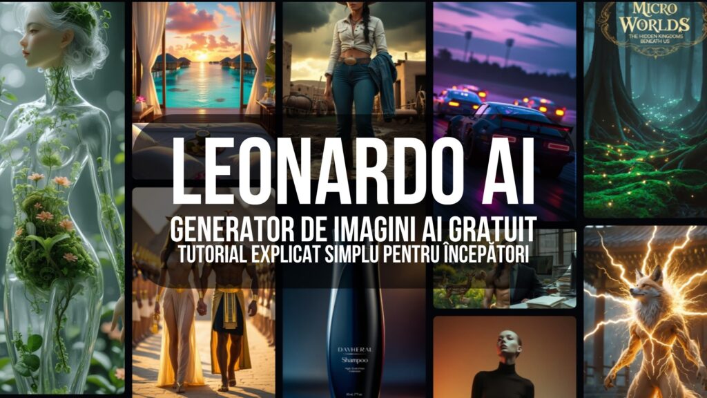 Leonardo AI, generator de imagini cu inteligența artificială gratuit Leonardo AI Română - Generator de imagini cu inteligență artificială gratuit