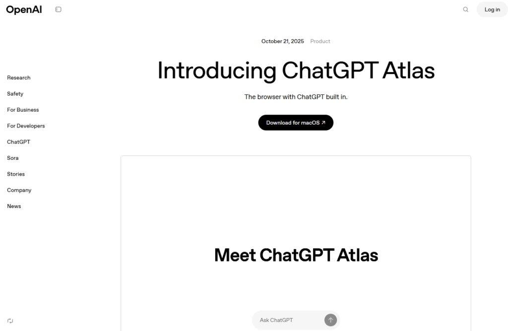 ChatGPT Atlas: noul browser inteligent de la OpenAI care schimbă modul în care navigăm pe internet ChatGPT Atlas România - browser AI dezvoltat de OpenAI